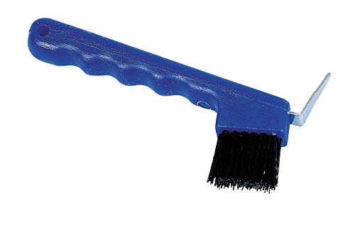 Kerbl Hufauskratzer mit Bürste blau von Kerbl