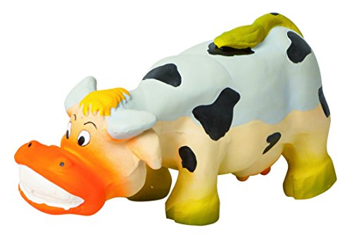 Kerbl Pet Hundespielzeug, Latexfigur Kuh, 17 cm von Kerbl