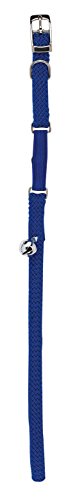 Kerbl Katzenhalsband blau, 10mm x 30cm mit Gummizug von Kerbl Pet