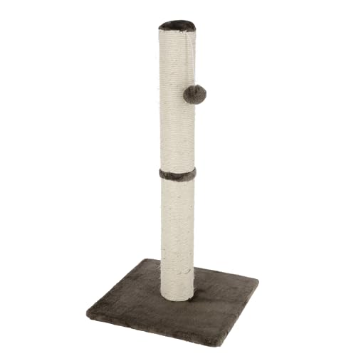 Kerbl Kratzsäule OPAL-MAXI, grau Höhe: 78 cm, 1 Stück (1er Pack) von Kerbl Pet