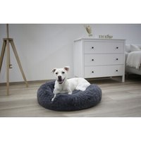 Kerbl Kuschelbett Fluffy grau 76 cm von Kerbl