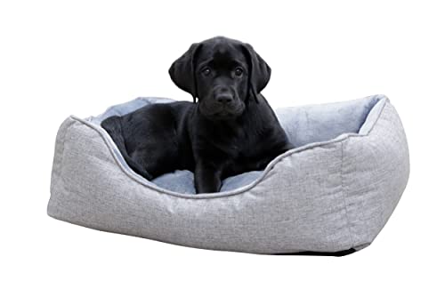 Kerbl Pet Kuschelbett Marie, grau, 90 x 69 cm von Kerbl Pet
