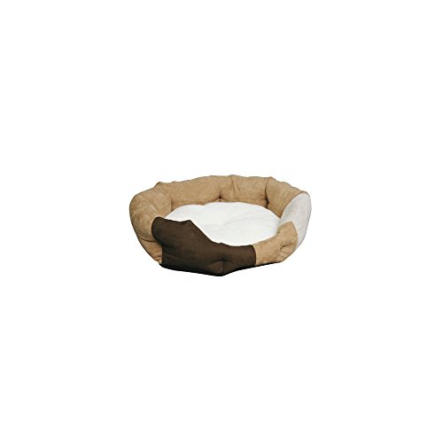 Kerbl Liegebett AMY 57 cm, Braun/Beige von Kerbl