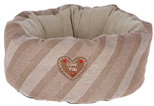 Kerbl Maxi-Pet 80394 Welpenbett Love You, beige, 40x20 cm von Kerbl