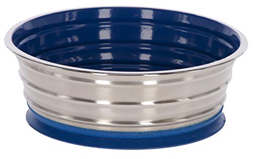 Kerbl Pet Maxi-Pet 80526 Edelstahl Hundenapf mit Saugnapffunktion, 1900 ml von Kerbl Pet