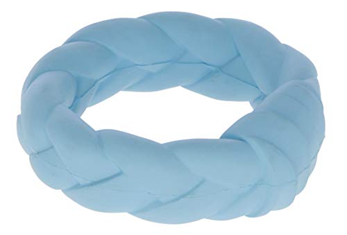Maxi-Pet 80798 Ring aus Vollgummi, blau, Durchmesser 11.5cm von Kerbl Pet