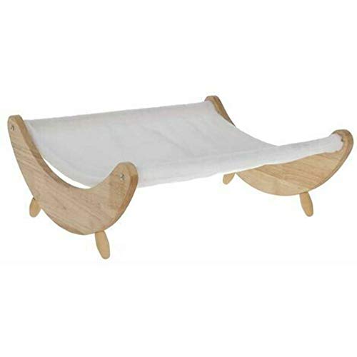 Kerbl Pet Maxi-Pet 81629 Hängematte Dream, weiß mit Holzgestell Kerbl Pet Maxi-Pet 81629 Hängematte Dream, weiß mit Holzgestell von Kerbl Pet
