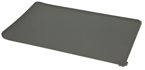 Kerbl Pet Napfunterlage aus Silikon, grau, 47x29cm von Kerbl Pet