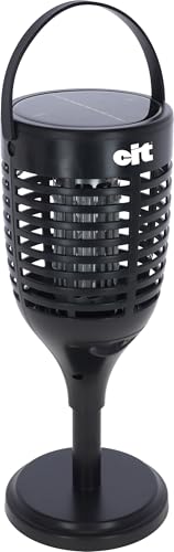 Kerbl cit Outdoor Solar-Insektenfalle LED-UV – LED 4 Watt (2200 mAh Akku, Farbe Schwarz, 1000 Volt Hochspannung) 299948 von Kerbl