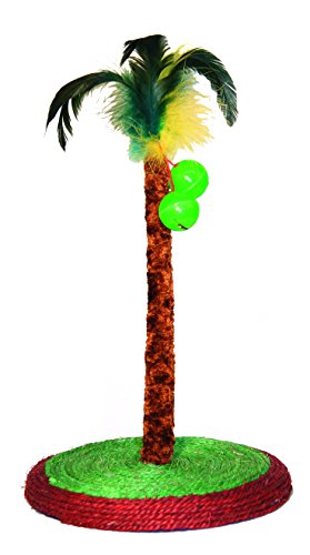 Kerbl Palme auf Sisalboden mit 2 Bällen, 33 cm von Kerbl Pet