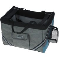 Kerbl Pet Fahrradtasche Vacation für kleine Hunde, Grau/Blau von Kerbl