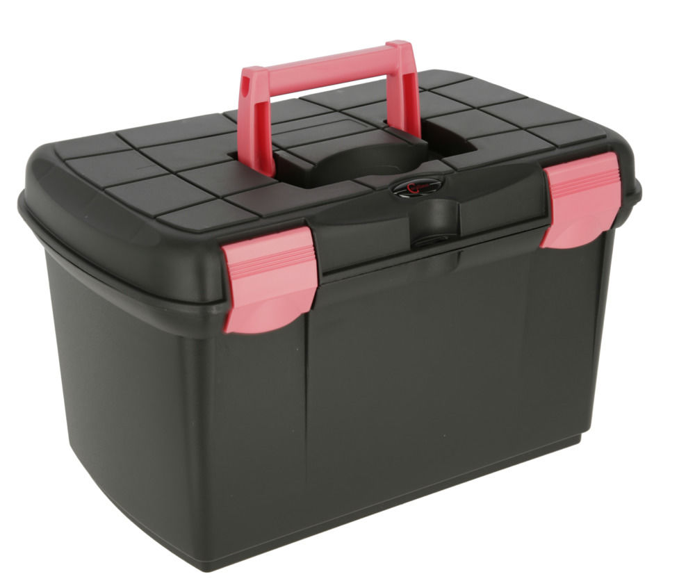Kerbl Putzbox Arrezzo mit Einsatz schwarz/fuchsia Kerbl Putzbox Arrezzo mit Einsatz schwarz/fuchsia von Kerbl