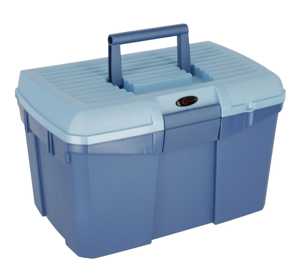 Kerbl Putzbox Siena mit Einsatz marine/hellblau Kerbl Putzbox Siena mit Einsatz marine/hellblau von Kerbl