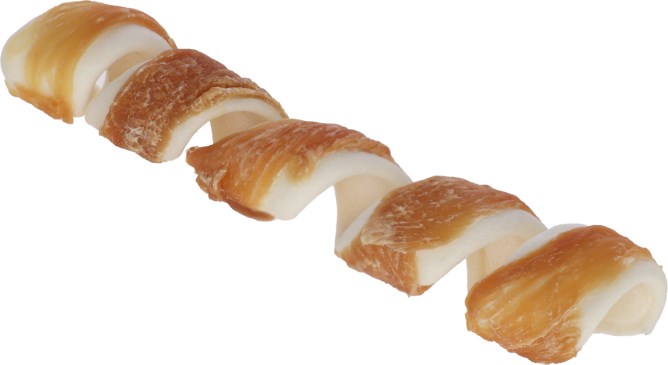 Kerbl Rinderhaut Kauspirale mit Hühnchen 20cm, 55g Kerbl Rinderhaut Kauspirale mit Hühnchen 20cm, 55g von Kerbl