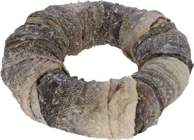 Kerbl Rinderhaut Ring mit Fisch 17cm, 220g von Kerbl