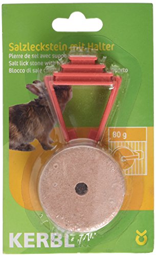 Kerbl Pet 83190 Salzleckstein mit Halter, 80 g Kerbl Pet 83190 Salzleckstein mit Halter, 80 g von Kerbl Pet