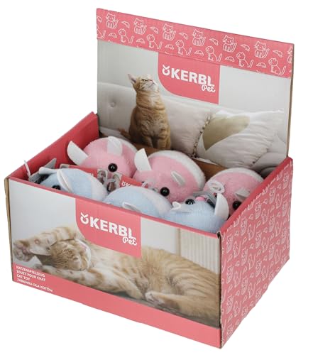 Kerbl Pet Shakin Jolly Frotteemaus, 7 cm mit Handaufzug Kerbl Pet Shakin Jolly Frotteemaus, 7 cm mit Handaufzug von Kerbl Pet
