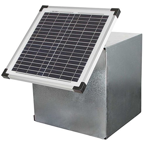 Kerbl Solarmodul 15W inkl. Halterung mit Croco-Anschluss von Kerbl
