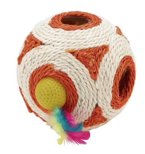 Kerbl Spielwürfel Rassel- Feder- Ball 12cm von Kerbl Pet