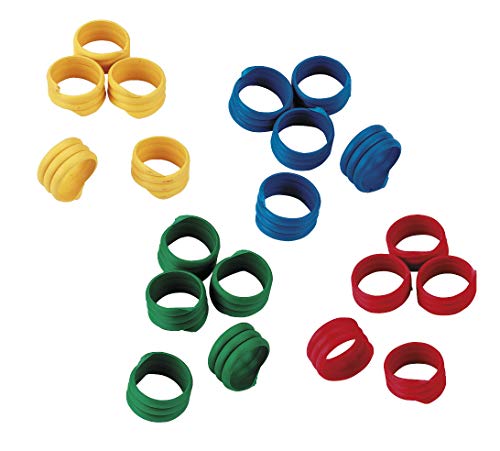 Spiralring 20mm, Kunststoff, farblich gemischt, 100St./Pack Spiralring 20mm, Kunststoff, farblich gemischt, 100St./Pack von Kerbl Hobbyfarming