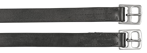 Kerbl Steigbügelriemen Leder, schwarz, Länge 145 cm Kerbl Steigbügelriemen Leder, schwarz, Länge 145 cm von Kerbl