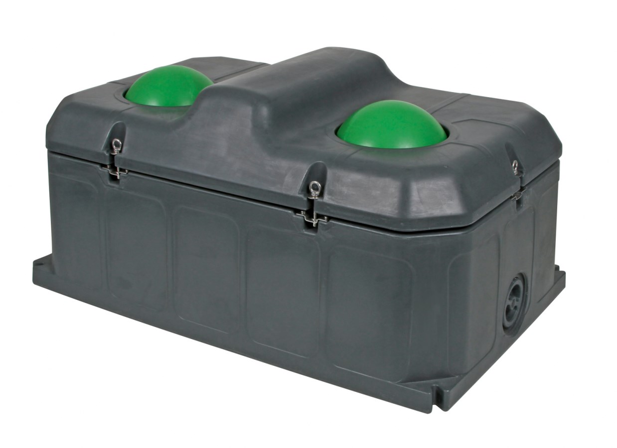 Kerbl Thermotränke Duo 100L Frostfrei ohne Strom von Kerbl