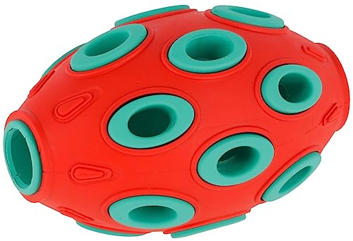 Kerbl Pet Rugby ToyFastic, befüllbar, rot/türkis, 12 x 7,5 cm Kerbl Pet Rugby ToyFastic, befüllbar, rot/türkis, 12 x 7,5 cm von Kerbl Pet