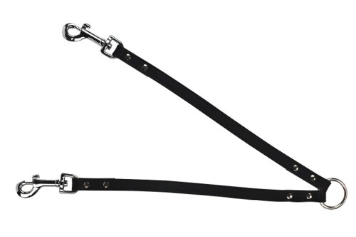 Kerbl Pet Vegas Koppel, schwarz 12mm / 30cm, für Zwei Hunde Kerbl Pet Vegas Koppel, schwarz 12mm / 30cm, für Zwei Hunde von Kerbl Pet