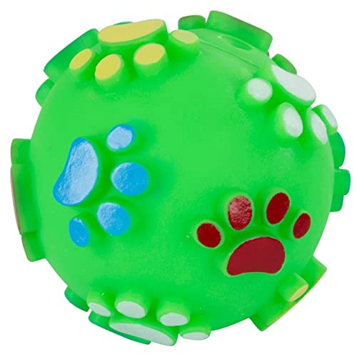 Kerbl Pet Vinyl-Ball, Muster: Pfotenabdrücke von Kerbl Pet