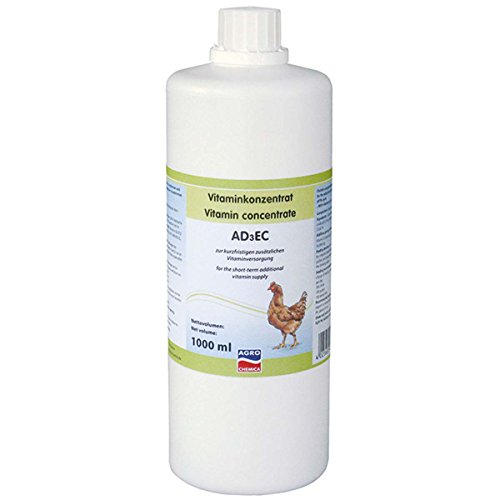 Kerbl Vitamin Konzentrat AD3EC für Geflügel, wasserlöslich mit Vitamin A/C/D3/E Kerbl Vitamin Konzentrat AD3EC für Geflügel, wasserlöslich mit Vitamin A/C/D3/E von Kerbl