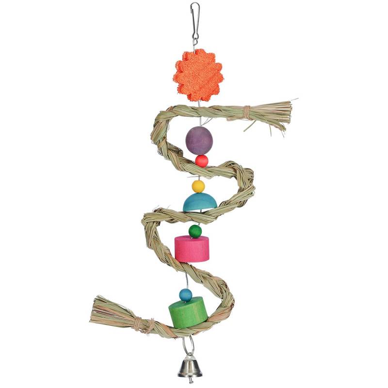 Kerbl Vogelspielzeug Nature mit Glocke und Sisal von Kerbl
