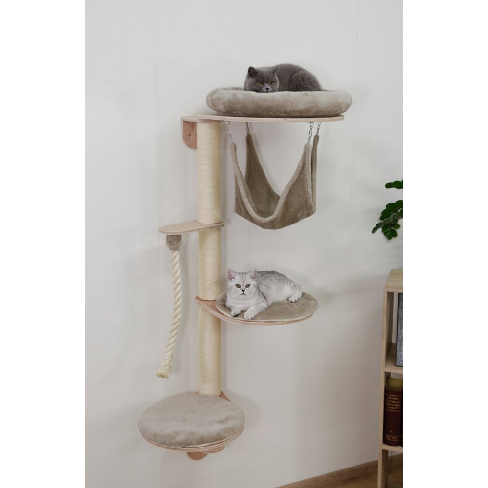 Kerbl Wandkratzbaum Dolomit Grappa - Taupe von Kerbl