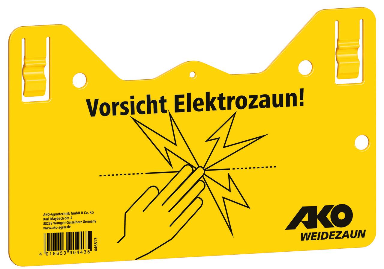 Kerbl Warnschild hook-in 2-seitig bedruckt, deutsch von Kerbl