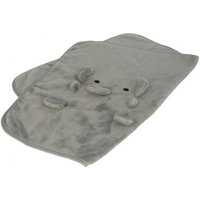 Kerbl Welpendecke Elefant, grau, 72x51cm von Kerbl