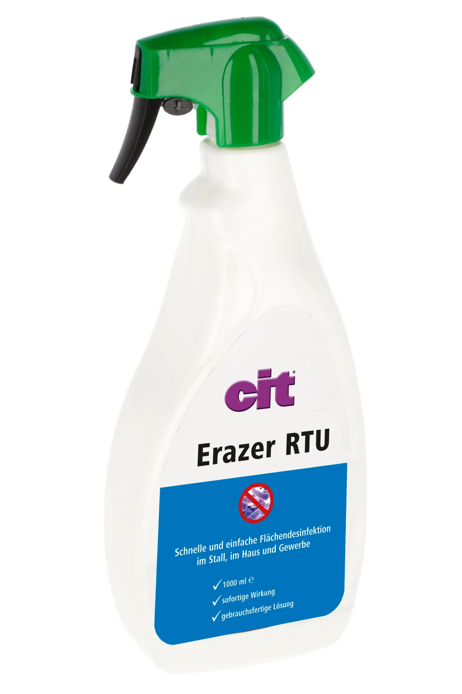 Kerbl cit Flächendesinfektionsspray Erazer Rtu 1L Gebrauchsfertiges Desinfektionsmittel Kerbl cit Flächendesinfektionsspray Erazer Rtu 1L Gebrauchsfertiges Desinfektionsmittel von Kerbl