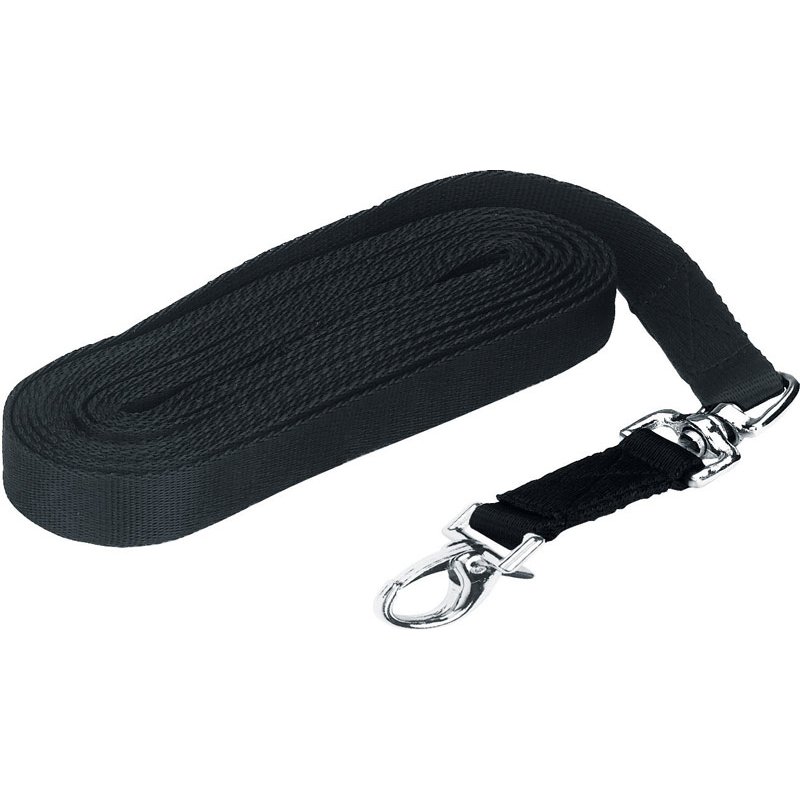 Longierleine 7,5m - schwarz Longierleine 7,5m - schwarz von Kerbl