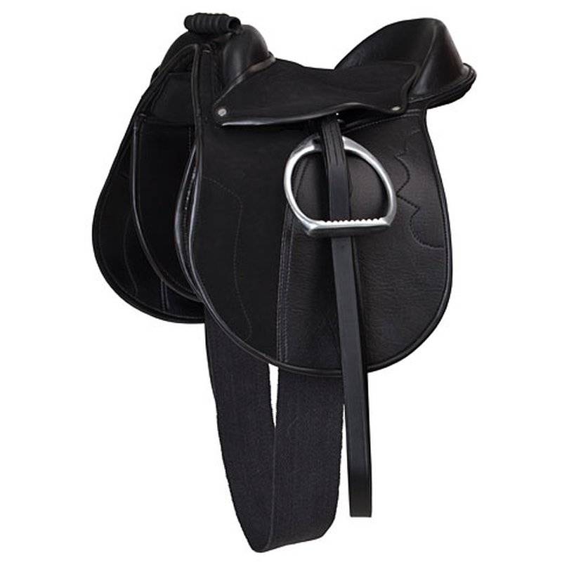 Sattelset Pony Economy schwarz von Kerbl