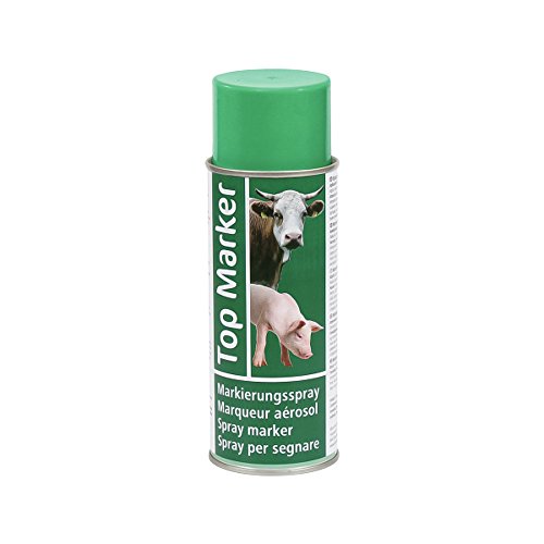TopMarker Markierungsspray zur Kennzeichnung von Rindern, Ziegen und Schweinen - GRÜN - 500ml von Kerbl