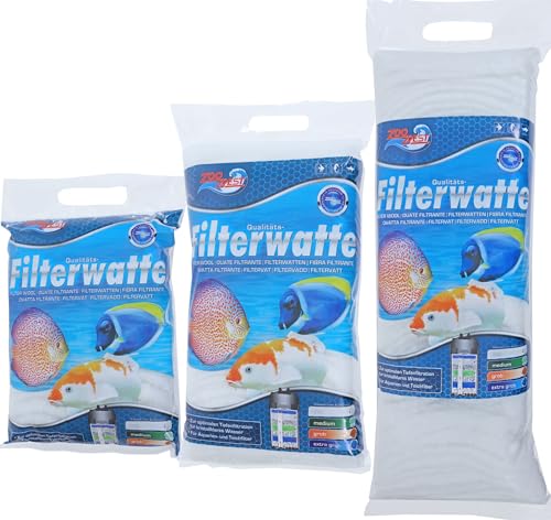 Zoobest 865100 Aquarium-Filterwatte, 100 g von Kerbl