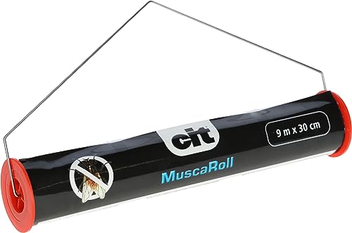 cit Fliegenrolle MuscaRoll, Metallhalter, 9 m x 30 cm von cit