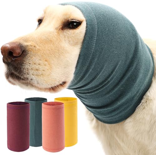 Kercynar Beruhigende Hundeohrenabdeckung, Hundeohrenschützer, Lärmschutz, Hundeohrenschutz zur Angstlinderung, beruhigende Kapuze für Hunde Kercynar Beruhigende Hundeohrenabdeckung, Hundeohrenschützer, Lärmschutz, Hundeohrenschutz zur Angstlinderung, beruhigende Kapuze für Hunde von Kercynar