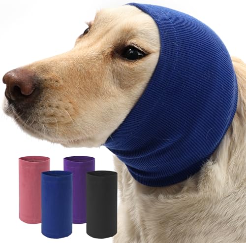 Kercynar Beruhigende Hundeohrenabdeckung, Hundeohrenschützer, Lärmschutz, Hundeohrenschutz zur Angstlinderung, beruhigende Kapuze für Hunde Kercynar Beruhigende Hundeohrenabdeckung, Hundeohrenschützer, Lärmschutz, Hundeohrenschutz zur Angstlinderung, beruhigende Kapuze für Hunde von Kercynar