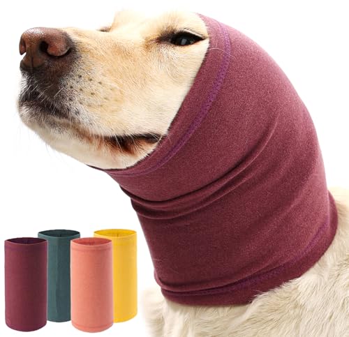 Kercynar Beruhigende Hundeohrenabdeckung, Hundeohrenschützer, Lärmschutz, Hundeohrenschutz zur Angstlinderung, beruhigende Kapuze für Hunde Kercynar Beruhigende Hundeohrenabdeckung, Hundeohrenschützer, Lärmschutz, Hundeohrenschutz zur Angstlinderung, beruhigende Kapuze für Hunde von Kercynar