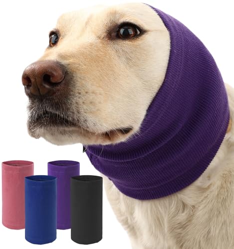 Kercynar Beruhigende Hundeohrenabdeckung, Hundeohrenschützer, Lärmschutz, Hundeohrenschutz zur Angstlinderung, beruhigende Kapuze für Hunde Kercynar Beruhigende Hundeohrenabdeckung, Hundeohrenschützer, Lärmschutz, Hundeohrenschutz zur Angstlinderung, beruhigende Kapuze für Hunde von Kercynar