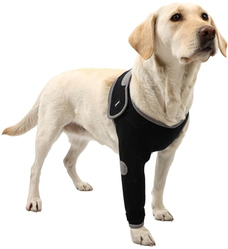 Kercynar Hunde-Genesungsärmel, Kegelhalsband-Alternative, reflektierendes Material-Design, abriebfest, waschbar, 3 mm dick und wasserdicht, Haustier-Ärmel, gegen Lecken von Wunden und trocken halten Kercynar Hunde-Genesungsärmel, Kegelhalsband-Alternative, reflektierendes Material-Design, abriebfest, waschbar, 3 mm dick und wasserdicht, Haustier-Ärmel, gegen Lecken von Wunden und trocken halten von Kercynar