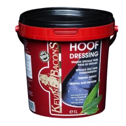 Kevin Bacon’s Hoof Dressing Black Huffett Lorbeerbalsam mit Weinrebenasche zur Hufpflege 1l von Kevin Bacon´s