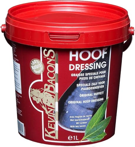 Kevin Bacon’s Hoof Dressing | 1 l | Lorbeersalbe zum Schutz und Unterhalt der Pferdehufe | Hufpflege bei Pferden | 100% natürlich | Zum Schutz des Horns vor Flüssigkeit von Kevin Bacon's