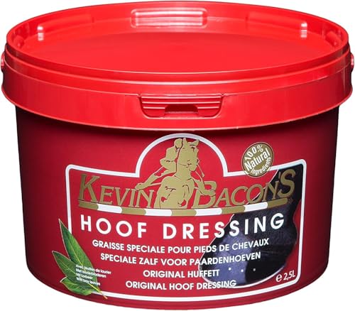 Kevin Bacon’s Hoof Dressing | 2,5 l | Lorbeersalbe zum Schutz und Unterhalt der Pferdehufe | Hufpflege bei Pferden | 100% natürlich | Zum Schutz des Horns vor Feuchtigkeit von Kevin Bacon's