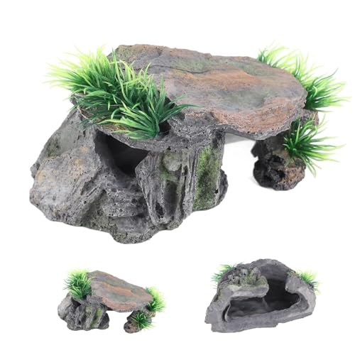 Sonnenplattform Für Schildkröten, Reptilien Höhle, Zoo Aquarium Dekoration Ornament, Aquarium-Ornament, Schildkröten-Kletterplattform,Für Kleine Eidechsen Schildkröten Amphibien Fische Sonnenplattform Für Schildkröten, Reptilien Höhle, Zoo Aquarium Dekoration Ornament, Aquarium-Ornament, Schildkröten-Kletterplattform,Für Kleine Eidechsen Schildkröten Amphibien Fische von Kewmayer