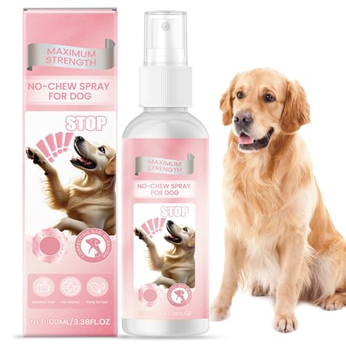 Kexpery 100 ml ohne Kauen für Hunde, Bitterapfel-Spray, ohne Alkohol, für Welpen und Katzen Kexpery 100 ml ohne Kauen für Hunde, Bitterapfel-Spray, ohne Alkohol, für Welpen und Katzen von Kexpery